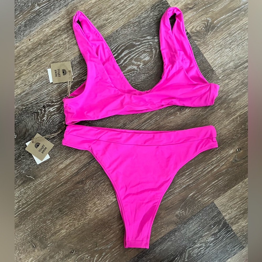 NWT free people toast swim bikini in xl